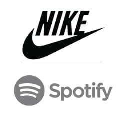 Imagotipo - Símbolo o ícono + texto → Ejemplo: Nike, Adidas